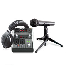 پکیج میکروفون استودیویی بهرینگر مدل PODCASTUDIO 2 USB